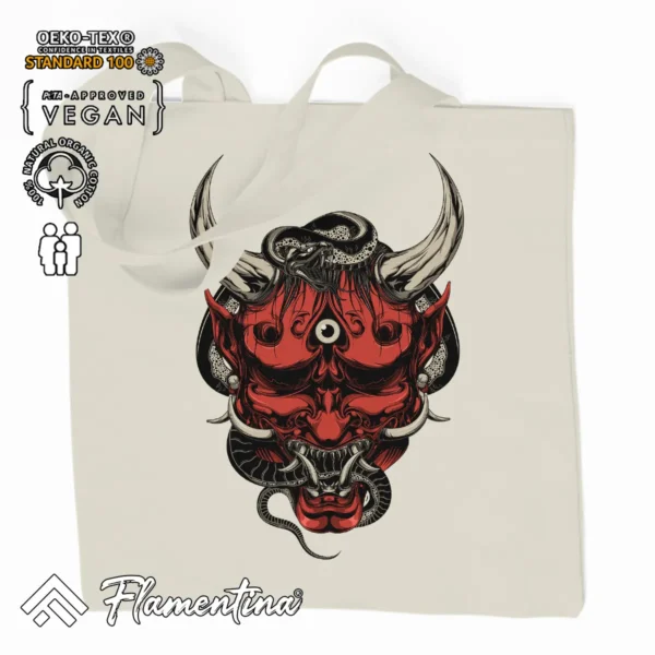 Hannya Organic Tote Bag - Image 2