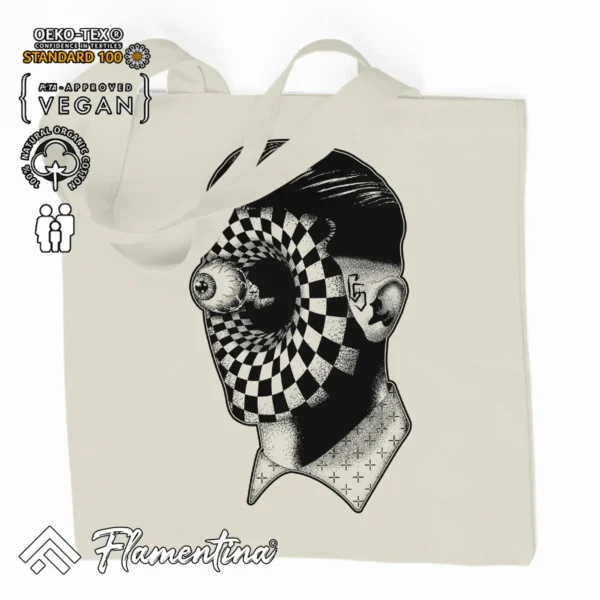 Void Organic Tote Bag - Image 2