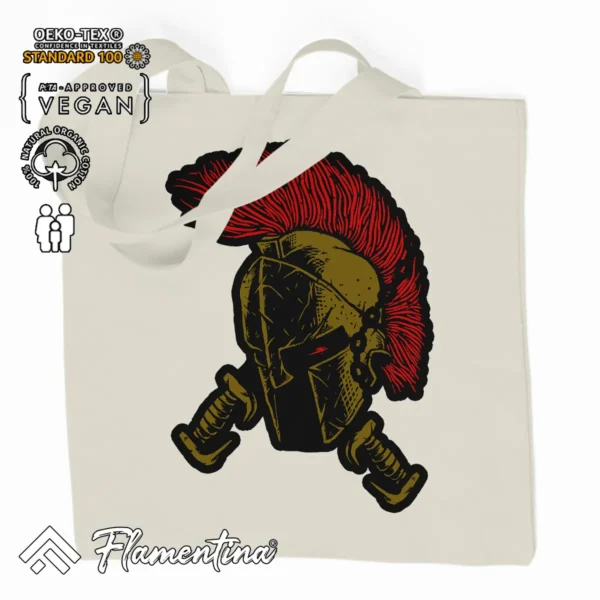Sparta Organic Tote Bag - Image 2