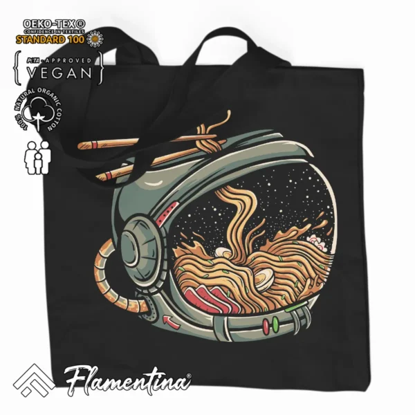 Astro Ramen Organic Tote Bag