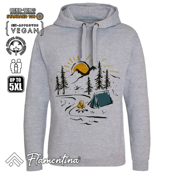 Camping Sweatshirt Hoodie - Image 5