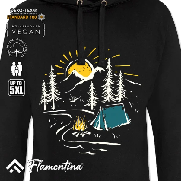 Camping Sweatshirt Hoodie - Image 2