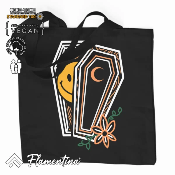 Dead Smile Organic Tote Bag