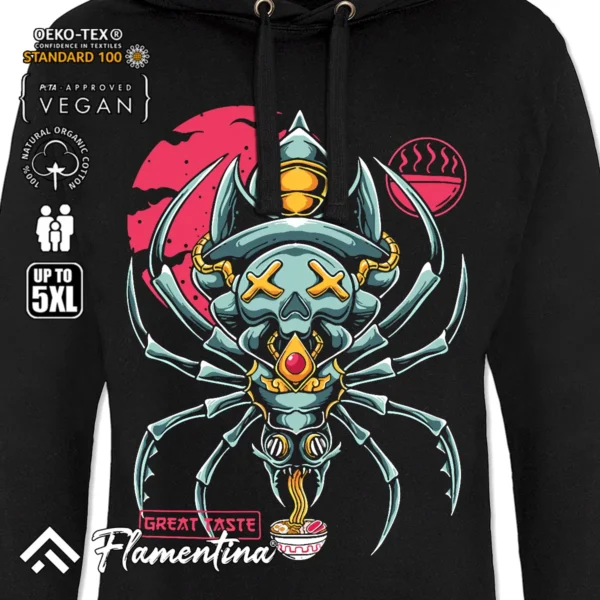 Enjoy Ramen Spider Sweatshirt Hoodie - Image 2