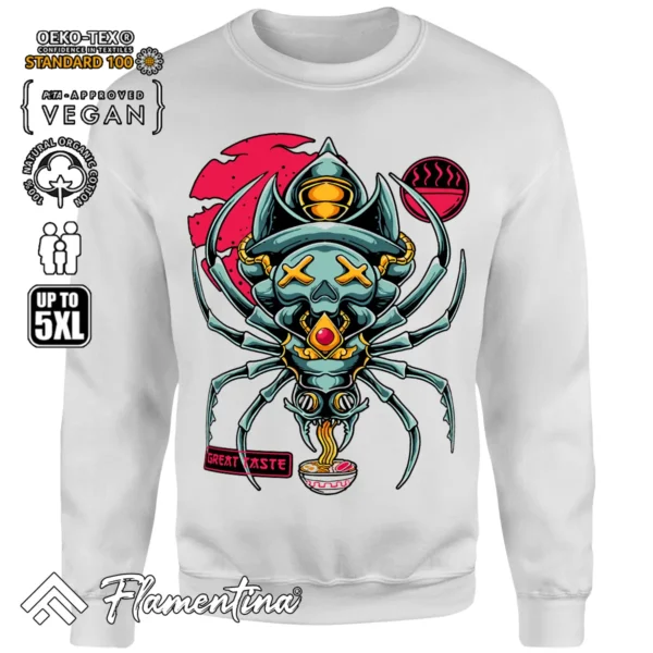 Enjoy Ramen Spider Sweatshirt Hoodie - Image 7