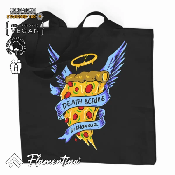 Pizza Angel Organic Tote Bag