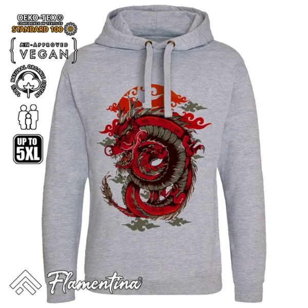 Asian Dragon Sweatshirt Hoodie - Image 5