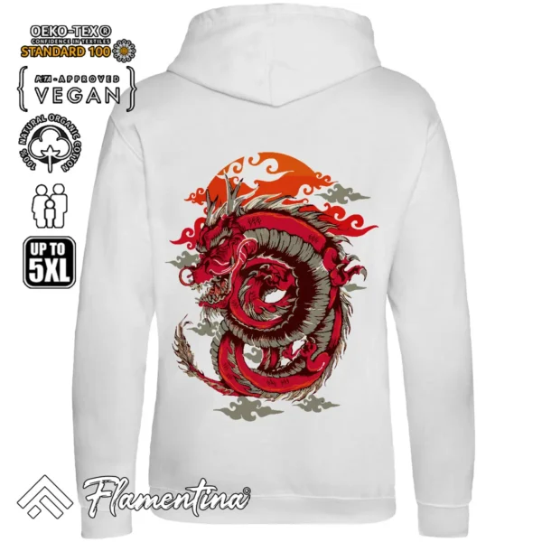 Asian Dragon Sweatshirt Hoodie - Image 6