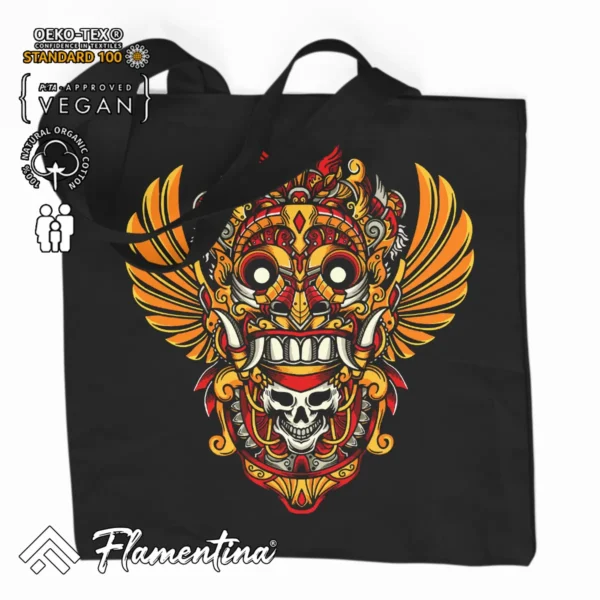 Culture Mask Organic Tote Bag