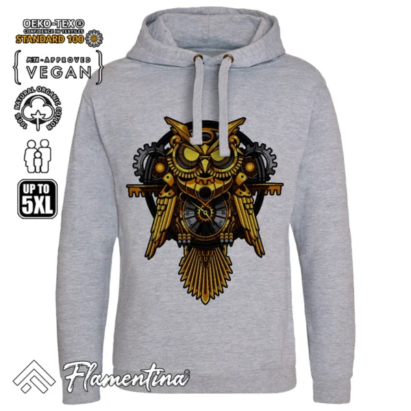 Gold Owl Sweatshirt Hoodie - Image 5