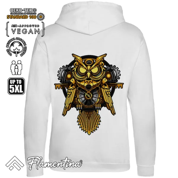 Gold Owl Sweatshirt Hoodie - Image 6