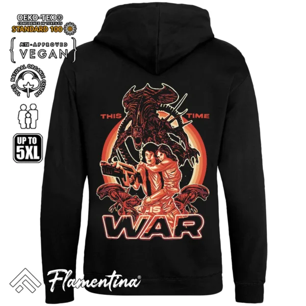 Alien War Sweatshirt Hoodie - Image 3