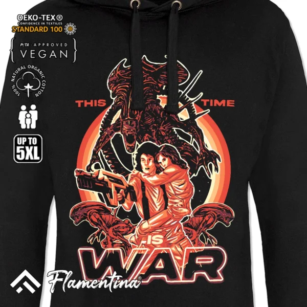 Alien War Sweatshirt Hoodie - Image 2