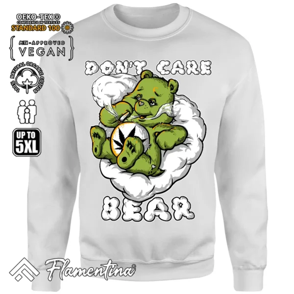 Bear Dont Care Sweatshirt Hoodie - Image 7