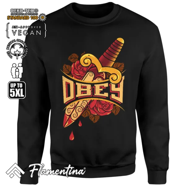 Obey Sweatshirt Hoodie - Image 4